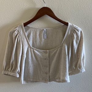 Rachel Pally Linen Kimmie Top, size xs